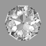 A collection of my best Gemstone Faceting Designs Volume 2  Five Star Rose gem facet diagram